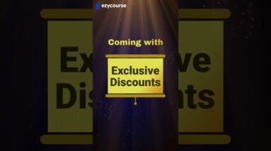 Get Ready to Celebrate Ezyversary 3.0 With The Biggest Deals of The Year! 🎉 #ezycourseturns3