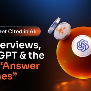 How to Get Cited in AI: AI Overviews, ChatGPT & the New “Answer Engines”